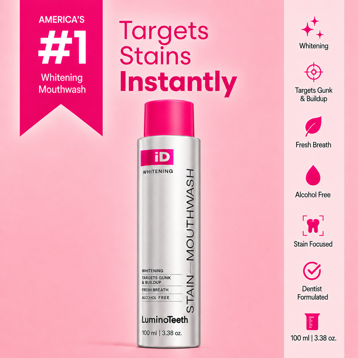 Stain Whitening Mouthwash